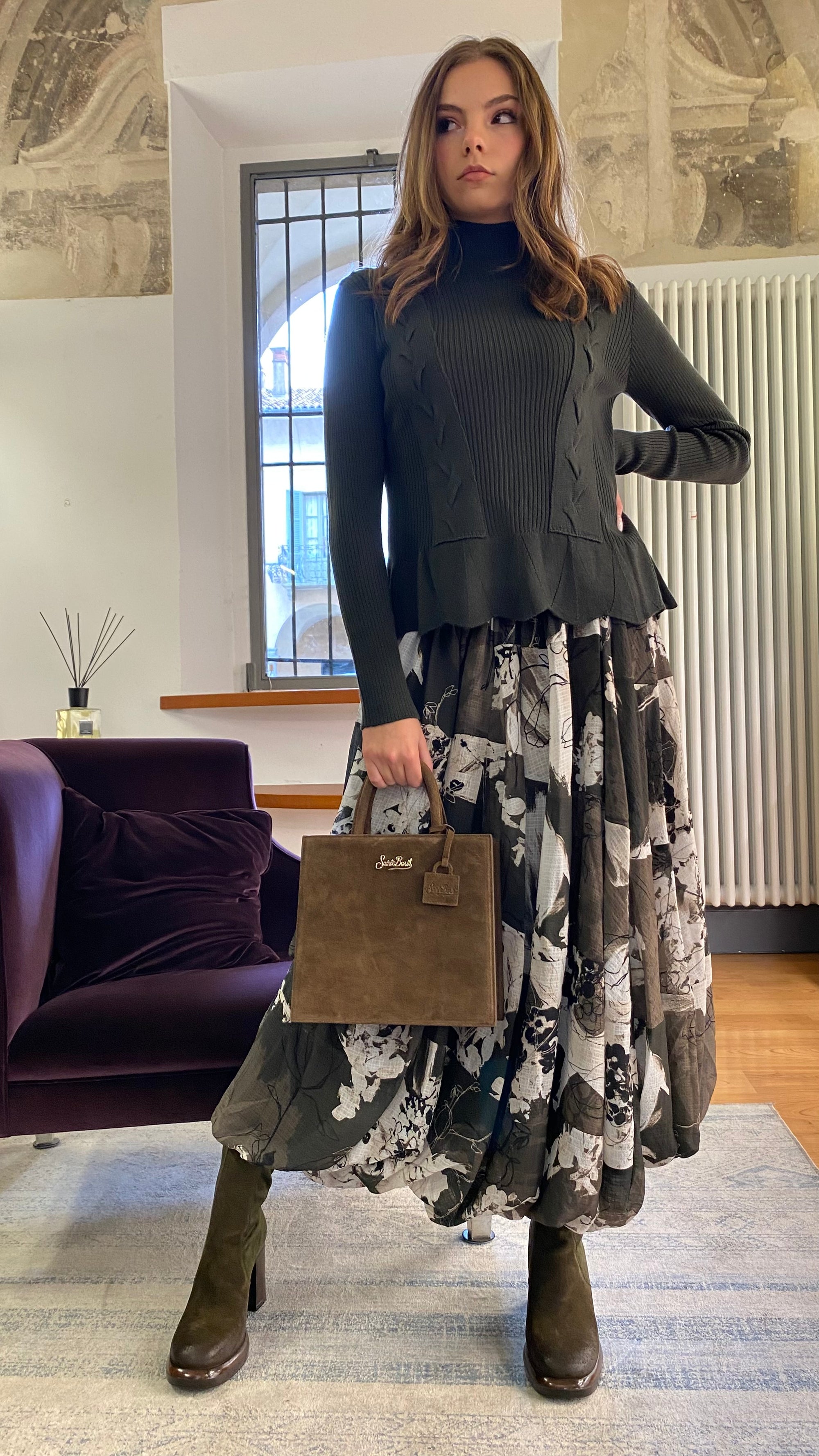 PCUBE WHITE GIACCONE REVERSIBILE