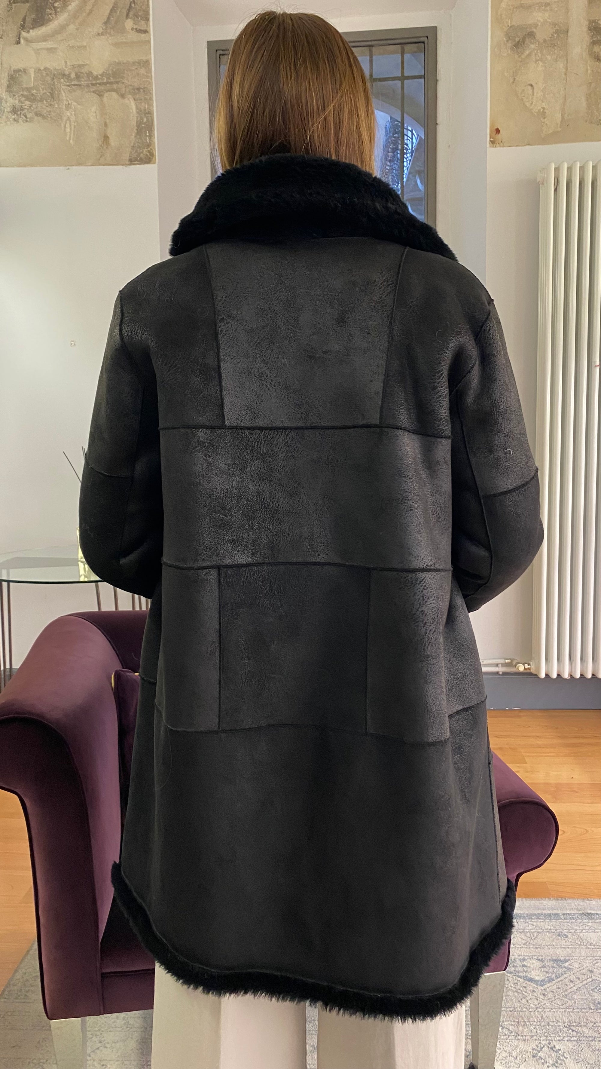 PCUBE WHITE CAPPOTTO REVERSIBILE