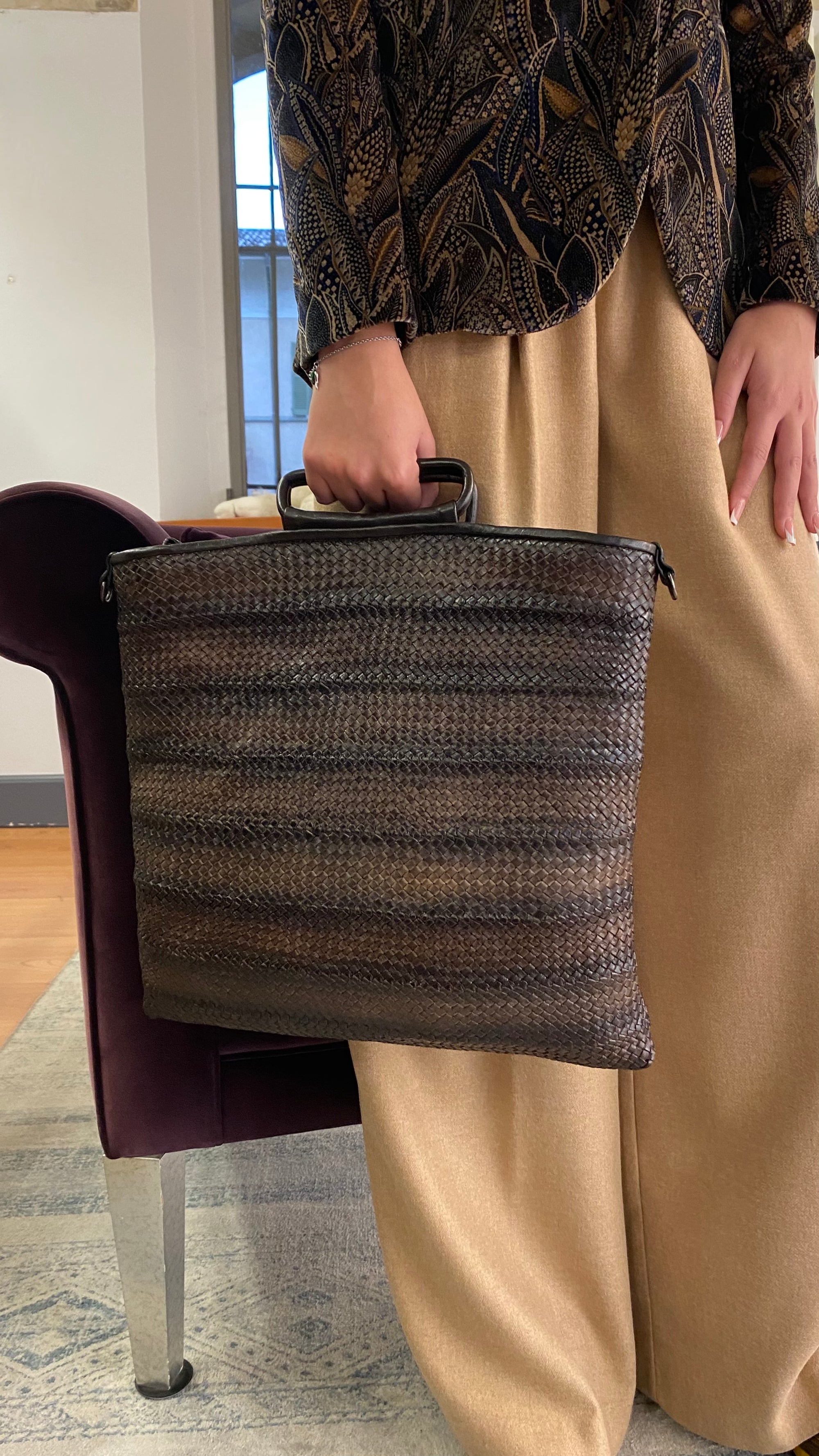 REPTILE&#39;S HOUSE SHOPPER PELLE